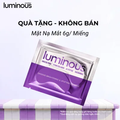 1 Miếng Mặt Nạ Mắt COLORKEY LUMINOUS | Hỗ Trợ Làm Sáng và Nâng Cơ Vùng Da Mắt
