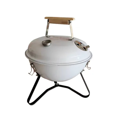 Bếp Nướng Than Spherical BBQ Kettle - có đồng hồ báo nhiệt 🔰Phụ Kiện Thuận Lợi🔰