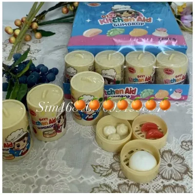 hộp 20cái kẹo dẻo xửng hấp bánh bao