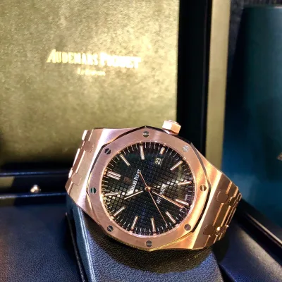 { ĐỒNG HỒ PHỐ } Đồng Hồ AP 888 Automatic - Dây Thép Không Gỉ - Size 42mm - Fullbox