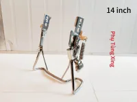 chân chống xe điện 14inch, chân chống đôi sau xe đạp điện, phụ tùng xe máy điện, phụ kiện chân chống đứng