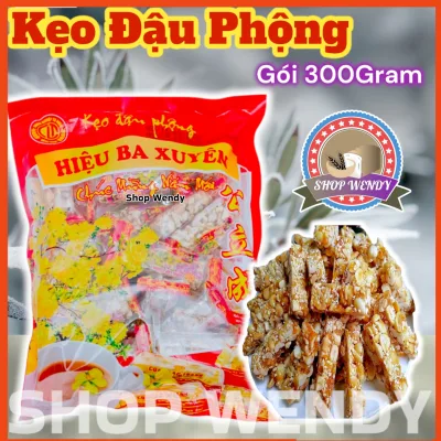 Mach Nha Peanut Candy - Tho Leo Candy - Snack Candy - Soc Trang Specialties - Cong Lap Thanh {300Gram Pack} Dsvtst