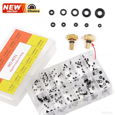 10-12 kích cỡ Đồng hồ Crown O-Ring Máy giặt cao su Mini Vòng chữ O Đồng hồ Crown Đồng hồ chống nước Con dấu Công cụ sửa chữa đồng hồ cho thợ đồng hồ