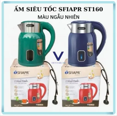 Ấm Đun Nước Siêu Tốc, Bình Nước Siêu Tốc Giữ Nhiệt SFIAPRT ST160 Dung Tích 2.5 lít - Dung tích thực tế 1.8L