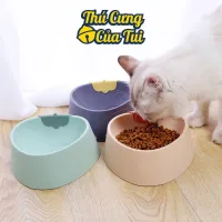 Khay Bát Đựng Thức Ăn Cho Thú Cưng Chó Mèo Hình Trái Dâu Dễ Thương - Thú Cưng Của Tui