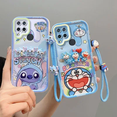 ốp lưng Realme C12 Realme C25 ốp lưng Realme C25S Realme Narzo 30A Vỏ điện thoại Vỏ điện thoại ba chiều Vỏ điện thoại mềm dễ thương XX-TYGZ2