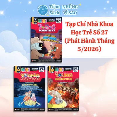 Sách - Tạp Chí Nhà Khoa Học Trẻ Tập 27 (Level 1,2,3) - The Young Scientists