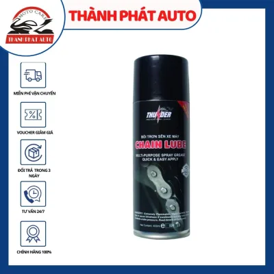 Chai xịt bôi trơn, bảo dưỡng sên xe máy Thunder 200ml
