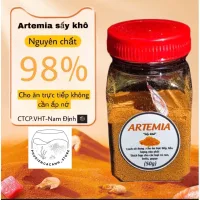 Artemia Sấy khô & Cám trộn T5 - thức ăn Top 1 cho cá cảnh cá bột , 7m , beta và các loại cá thuỷ sinh