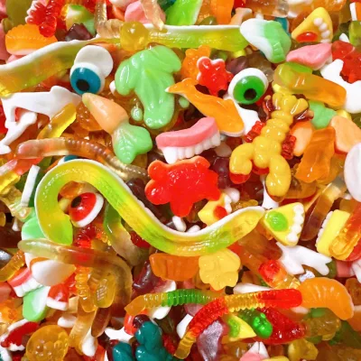 500g kẹo dẻo chip chip mix 10 hình đáng yêu thơm ngon,Sỉ Bánh Kẹo Tết