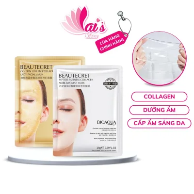 Mặt Nạ Thạch Collagen Bioaqua Lady Facial Mask Dưỡng Ẩm, Trắng Da, Bổ Sung Collagen