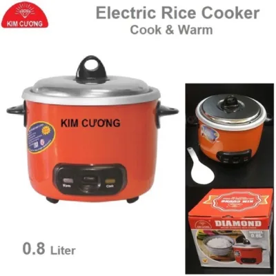 Nồi cơm điện kim cương 0,8 lít - Hàng Việt Nam Chất Lượng Cao bảo hành 12 tháng.