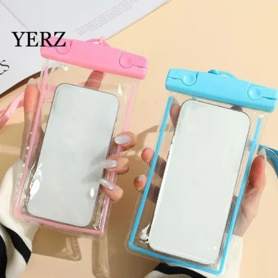 Túi chống nước điện thoại di động YZ, Túi chống mưa màn hình Túi đựng điện thoại di động Túi đựng điện thoại chống nước, Túi treo điện thoại dây đeo dày khô dưới nước Túi đựng điện thoại di động