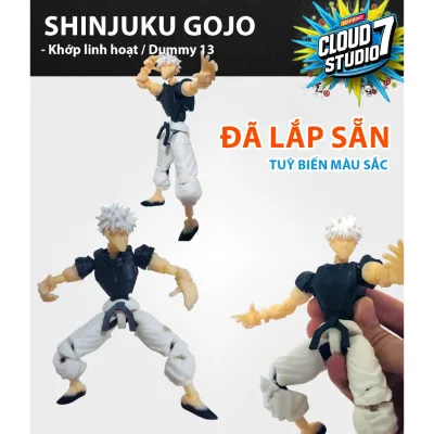 Mô Hình Dummy 13 – Shinjuku Gojo – In 3D FDM, Chi Tiết Sắc, Bản Trang Trí Bàn Làm Việc - Cloud7