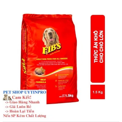 THỨC ĂN CHO CHÓ LỚN Fibs Dạng Hạt Gói 1.5Kg - Pet shop Uytinpro