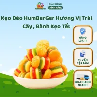 Kẹo Dẻo HumBerGer Hương Vị Trái Cây , Bánh Kẹo Tết