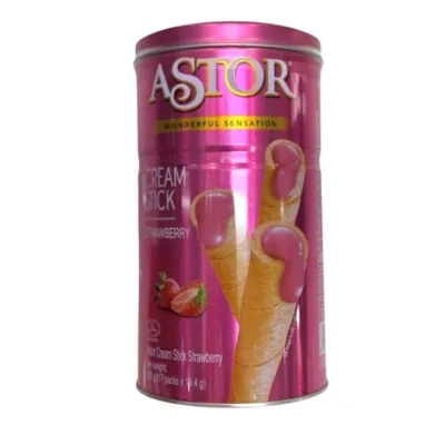 Bánh Quế Kem Hương Dâu Astor -330g