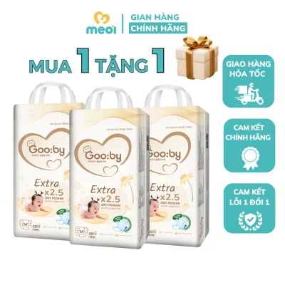 Bỉm dán, Bỉm quần Gooby siêu mỏng, mềm mại, an toàn cho bé