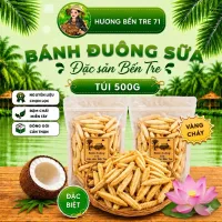 {Loại Vàng Cháy} Bánh Đuông Sữa Cốt Dừa - Bánh Con Sùng
