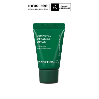 Kem dưỡng ẩm phục hồi Green Tea Ceramide Cream 10ml