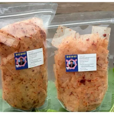 Bánh Tráng Duy Best (Khô Bò Tỏi Chua Cay) <>