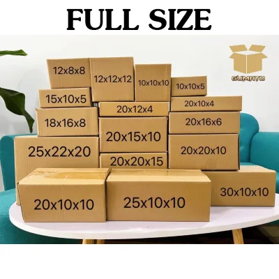 Hộp carton đóng hàng, hộp giấy thùng carton gói hàng tại Gumato giá rẻ nhất thị trường