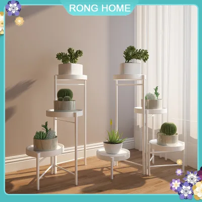 Giá đỡ hoa trong nhà Giá đỡ hoa ban công bằng sắt rèn Nội thất phòng khách giá đỡ hoa Giá Đỡ Chậu Hoa Bằng Gỗ Tre Dùng Trang Trí Phòng Khách / Nhà Bếp / Văn Phòng giá đỡ chậu hoa