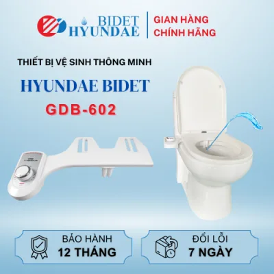 Thiết Bị Vệ Sinh Hyundae Bidet HB-8000 Nút Bạc