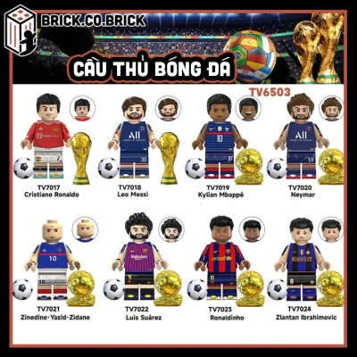 Cầu Thủ Bóng Đá Nổi tiếng Mô hình Đá Banh Siêu Cầu Thủ TV6503