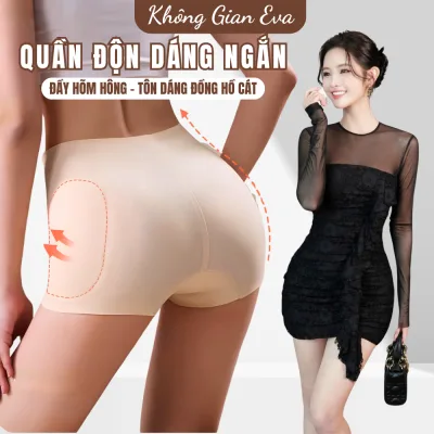 Quần Độn Hõm Hông Dáng Ngắn Tôn Dáng Vòng 3 Hack Dáng Đồng Hồ Cát Chất Su Thoáng Khí Không Lộ Viền 8899