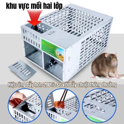 ⚡️ COD ⚡️GIÁ SỈ MẠNH Bẫy chuột thông minh tại nhà bắt chuột liên tục, Nhạy cảm, hiệu quả, thuận tiện và vệ sinh