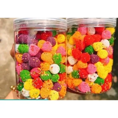 500G KẸO MỀM TRÁI CÂY DẺO NGON- KẸO MÂM XÔI- ĐỒ ĂN VẶT