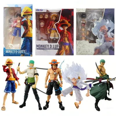 One Piece Luffy Gear 5 Nika Di Chuyển Khớp Sưu Tập Mô Hình Zoro Ace Tượng Mô Hình Hình Hình Đồ Chơi Trang Trí Quà Tặng