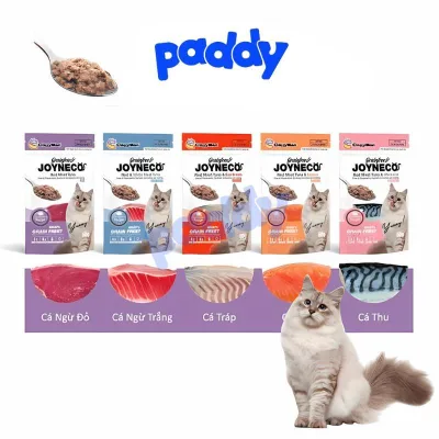 Pate Mèo Joyneco CattyMan Cá Tươi Giàu Dinh Dưỡng 60g
