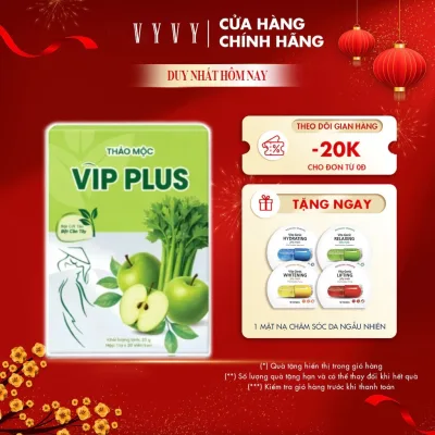 Viên kẹo giảm cân VIP X2 PLUS giúp hỗ trợ đốt mỡ, tăng cường chuyển hoá chất béo an toàn Hộp 30 viên