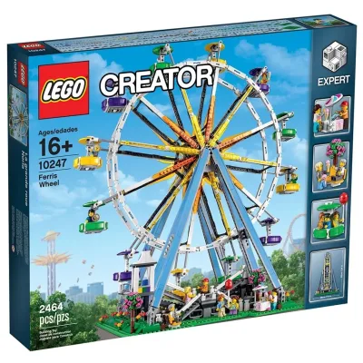 [HAPPY BRICKS] LEGO  CREATOR EXPERT - 10247 - FERRIS WHEEL - ĐU QUAY