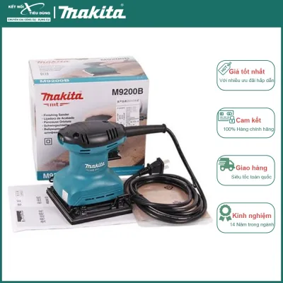 Máy Chà Nhám Rung Vung Makita M9200B Kết Nối Tiêu Dùng