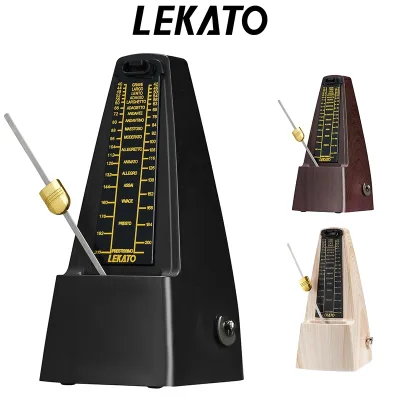 Máy Đếm Nhịp Cơ LEKATO Dành cho Piano Guitar Violin Trống Nhịp Chính Xác Và Tốc Độ Chuẩn