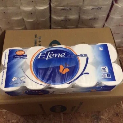 GIẤY VỆ SINH KHÔNG LÕI Elene 3 LỚP MỀN MỊN VÀ DẺO DAI