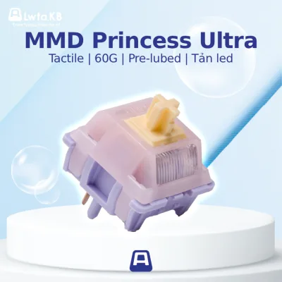 MMD Princess | Switch Princess Tactile| 60G | 5 Pin dùng cho bàn phím cơ