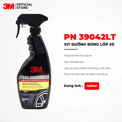 Chai xịt bảo dưỡng lốp xe 3M 39042LT, dung tích 400 ml / chai
