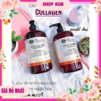 (Bán Chạy) Cặp Dầu Gội Xả Collagen Mefaso Cao Cấp 850mlx2 Chăm Sóc Tóc Phục Hồi Hư Tổn , Giúp Tóc suông Mượt vào nếp