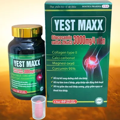 Combo of 3 Boxes of Yest Maxx Green - Rostex - Hai Duong - Purifying Vitamins - Multivitamins