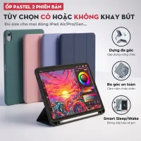 Ốp iPad Silicone 5 Màu (2 Phiên Bản) Đủ Model - Case iPad Gen 10 9 8 7 6 5, Bao Da Mini/Air 1 2 3 4 5, Pro 11 inch