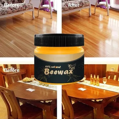 Sáp Ong Đánh Bóng Gỗ Tự Nhiên BeeWax | Dưỡng Nội Thất Gỗ Phục Hồi Vân Gỗ Làm Mới Đồ Gỗ Cũ Cao Cấp