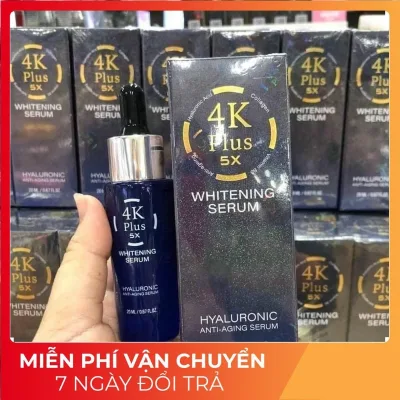[Chính Hãng] Serum 4K Plus 5X Whitening Thái Lan Trắng Da , Khử Mụn Nám , Chống lão 20m