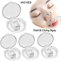 Thiết Bị Kẹp Mũi Chống Ngáy Từ Tính Silicon Y Tế Cải Thiện Giấc Ngủ - HICKIES