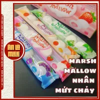Kẹo bông dẻo Marshmallow bánh bao nhân chảy vị trái cây Thái Lan (gói 12g) - Tiệm ăn vặt ĂN LÀ MÊ ăn vặt Thái