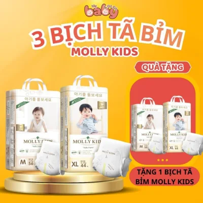Bỉm Molly Kids Cho Bé Size NB - 4XL