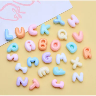 CHARM CHỮ & Số Nhiều Màu Trang Trí Nón Bảo Hiểm, Ốp Điện Thoại, Đồ DIY. Hàng loại 1.